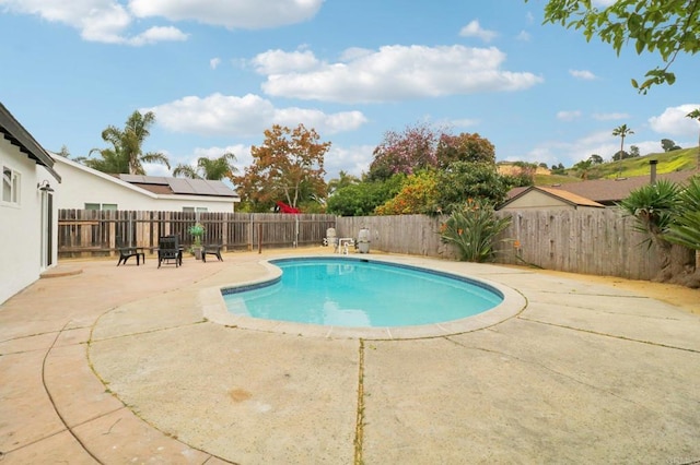3243 Carolyn Cir, Oceanside, CA 92054 - view of pool with a patio and a fenced backyard