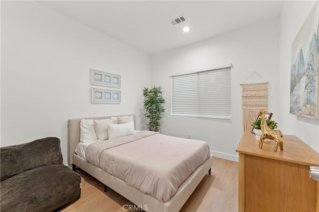 436 E Truslow Ave, Fullerton, CA 92832 - bedroom featuring light wood-type flooring, recessed lighting, and baseboards