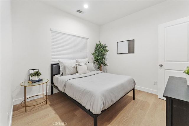 436 E Truslow Ave, Fullerton, CA 92832 - bedroom with light wood-style floors, baseboards, and recessed lighting