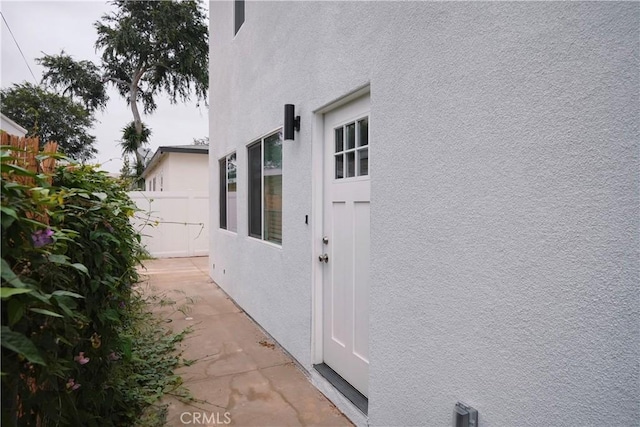 436 E Truslow Ave, Fullerton, CA 92832 - entrance to property featuring stucco siding