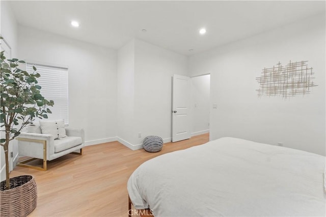 436 E Truslow Ave, Fullerton, CA 92832 - bedroom with light wood-style floors, baseboards, and recessed lighting
