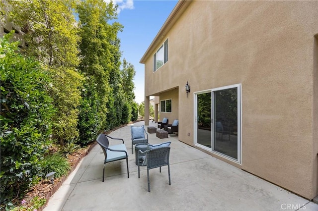 2421 N Feather Hill Dr, Orange, CA 92867 - view of patio featuring an outdoor hangout area