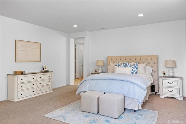 2421 N Feather Hill Dr, Orange, CA 92867 - carpeted bedroom featuring recessed lighting and baseboards