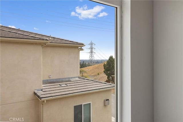 2421 N Feather Hill Dr, Orange, CA 92867 - detailed view of stucco siding