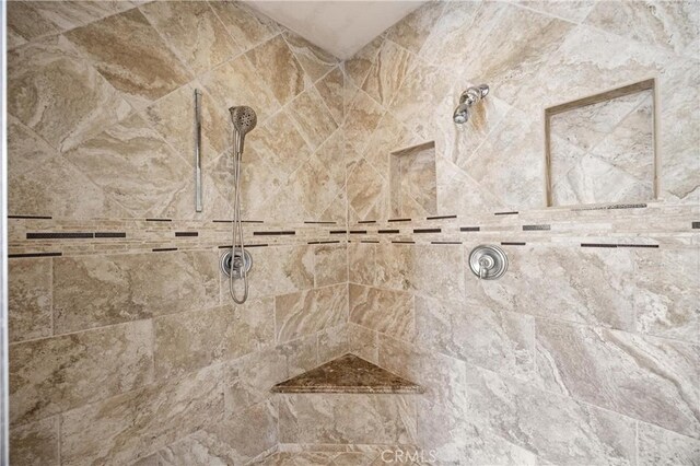 2421 N Feather Hill Dr, Orange, CA 92867 - bathroom view of a tile shower