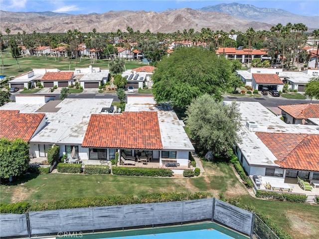 17 Toledo Dr, Rancho Mirage, CA 92270 - aerial view of residential area featuring a mountainous background