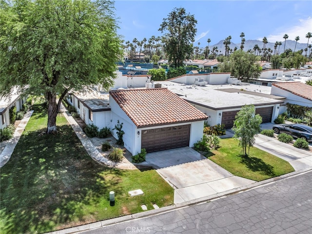 17 Toledo Dr, Rancho Mirage, CA 92270 - aerial perspective of suburban area with a mountainous background