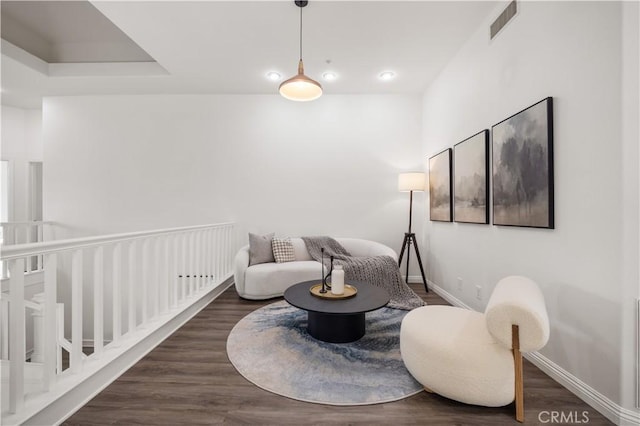 2517 Tequestra, Tustin, CA 92782 - living area featuring wood finished floors and baseboards
