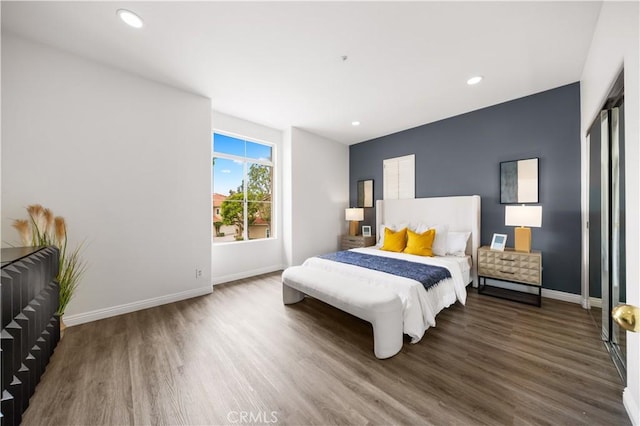 2517 Tequestra, Tustin, CA 92782 - bedroom with wood finished floors, baseboards, and recessed lighting