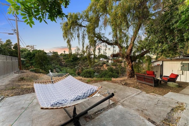 1738 33rd St, San Diego, CA 92102 - view of patio