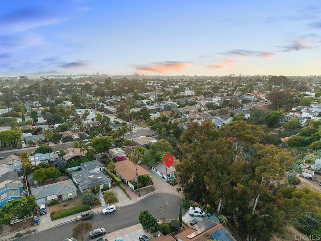 1738 33rd St, San Diego, CA 92102 - aerial overview of property's location featuring nearby suburban area