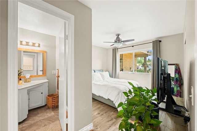 24311 Canyon Lake Dr N Unit 12, Canyon Lake, CA 92587 - bedroom featuring ceiling fan