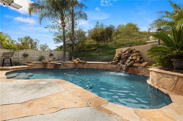 25605 Wordsworth Ln, Stevenson Ranch, CA 91381 - view of pool featuring a fenced backyard and a patio area