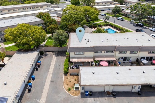 4057 Via Encinas, Cypress, CA 90630 - drone / aerial view of a pool area