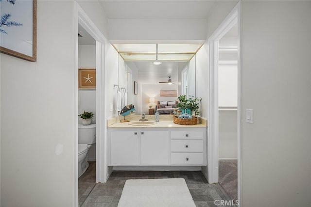 4057 Via Encinas, Cypress, CA 90630 - full bathroom with toilet and vanity