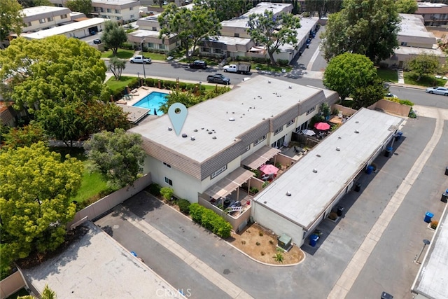 4057 Via Encinas, Cypress, CA 90630 - drone / aerial view of a pool