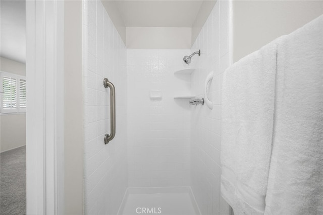 4057 Via Encinas, Cypress, CA 90630 - bathroom with a tile shower