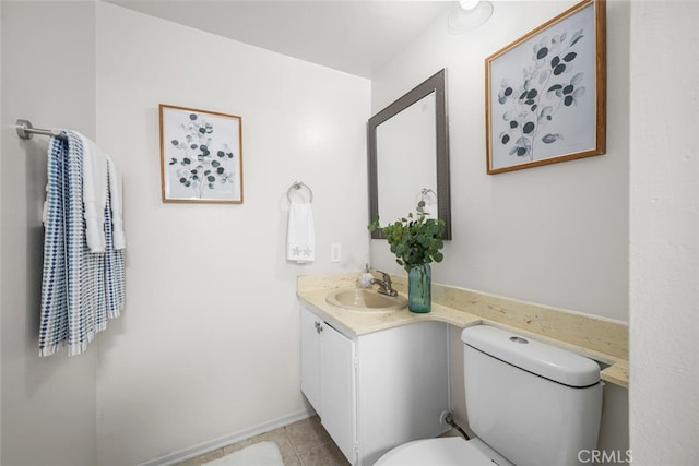 4057 Via Encinas, Cypress, CA 90630 - bathroom with vanity and tile patterned flooring