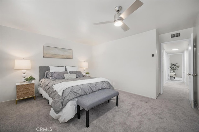 4057 Via Encinas, Cypress, CA 90630 - bedroom featuring carpet flooring and a ceiling fan