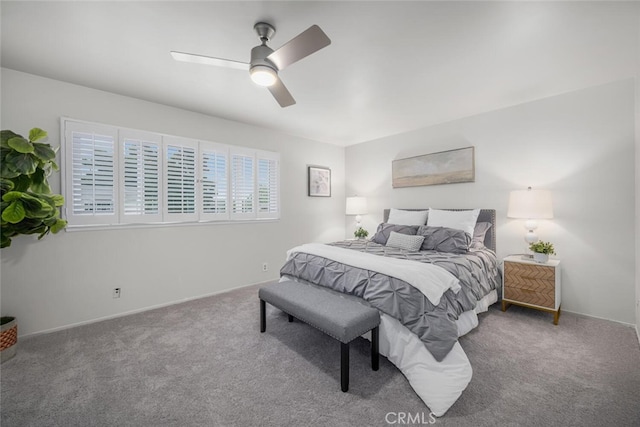 4057 Via Encinas, Cypress, CA 90630 - bedroom with carpet floors and ceiling fan