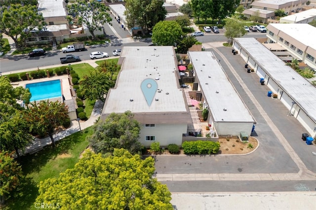 4057 Via Encinas, Cypress, CA 90630 - aerial view of a pool area