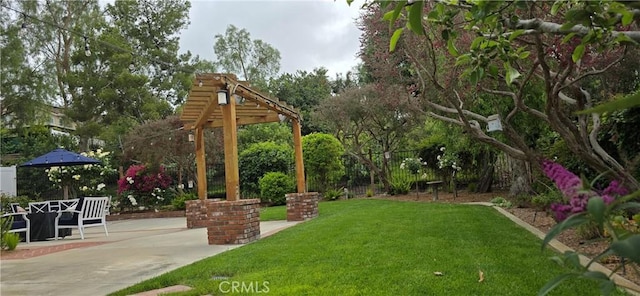 1641 Via Tulipan, San Clemente, CA 92673 - view of yard featuring a patio
