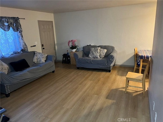 1881 Mitchell, Atwater, CA 95301 - living room with wood finished floors and baseboards