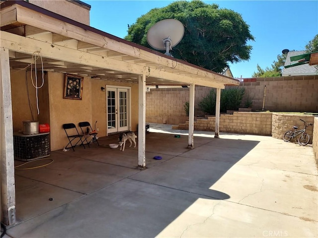37901 Rosemarie St, Palmdale, CA 93550 - view of patio / terrace featuring french doors