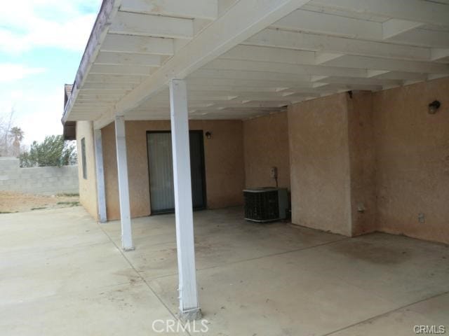 37901 Rosemarie St, Palmdale, CA 93550 - view of patio with central air condition unit