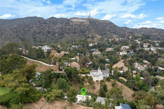 3102 Durand Dr, Los Angeles, CA 90068 - drone / aerial view of a mountain backdrop