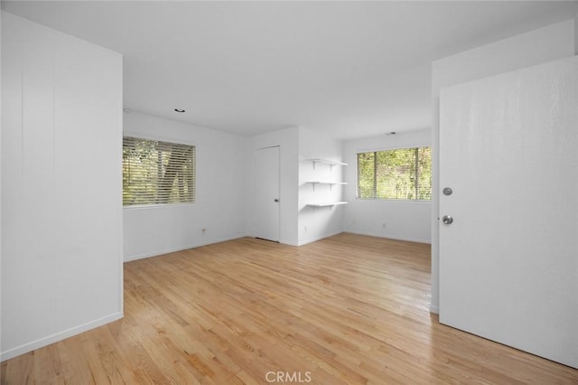 3102 Durand Dr, Los Angeles, CA 90068 - empty room featuring light wood-type flooring and baseboards