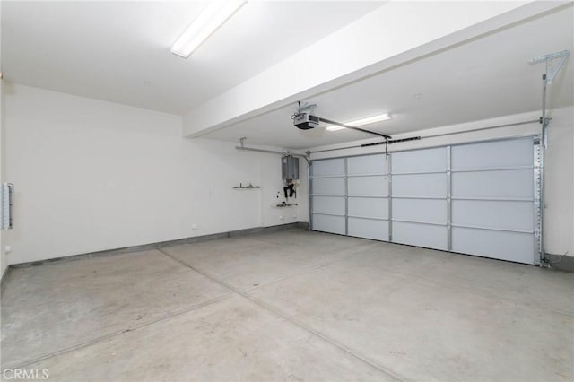 1075 Cadence, Irvine, CA 92618 - garage with a garage door opener and water heater