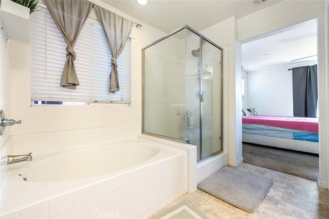 1413 La Quinta Way, Madera, CA 93638 - full bath with ensuite bathroom, a stall shower, and a garden tub