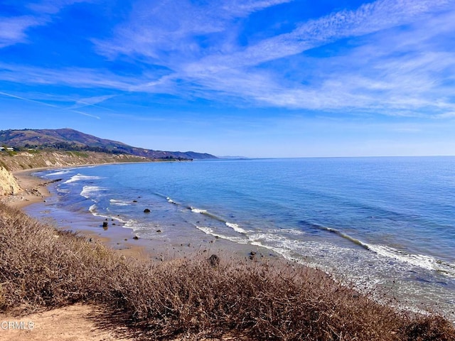 5021 Alvarado St, Carpinteria, CA 93013 - water view with mountains and nearby beach