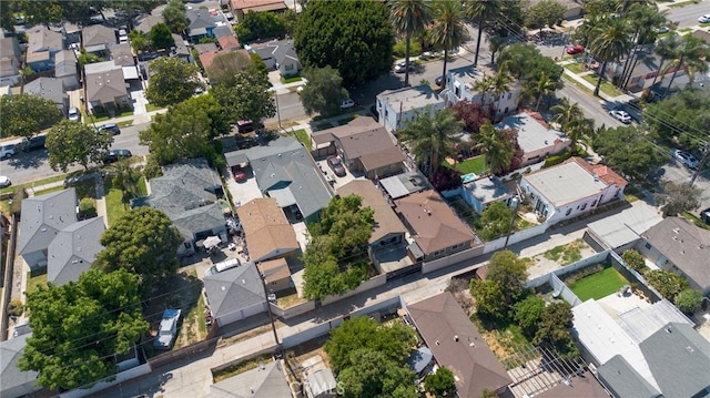 1876 Oregon Ave, Long Beach, CA 90806 - aerial view of property and surrounding area featuring nearby suburban area
