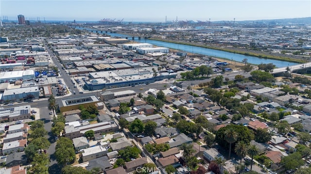 1876 Oregon Ave, Long Beach, CA 90806 - aerial overview of property's location with a nearby body of water
