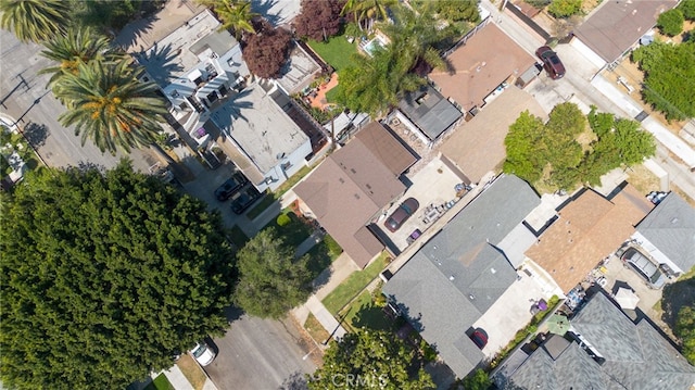 1876 Oregon Ave, Long Beach, CA 90806 - aerial view of property and surrounding area featuring nearby suburban area