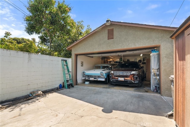 1876 Oregon Ave, Long Beach, CA 90806 - garage featuring concrete driveway