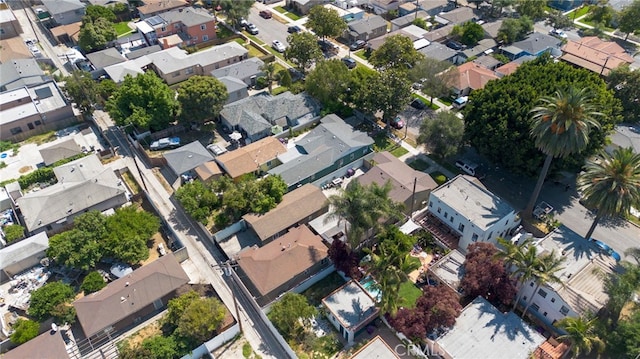 1876 Oregon Ave, Long Beach, CA 90806 - aerial view of property and surrounding area with nearby suburban area