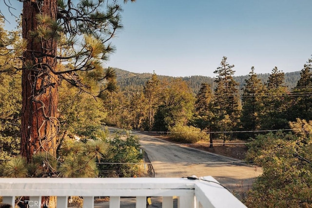 960 Butte Ave, Big Bear City, CA 92314 - view of road with a wooded view