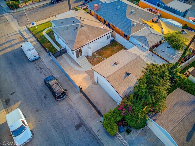 401 W Poplar St, Compton, CA 90220 - aerial view of property and surrounding area