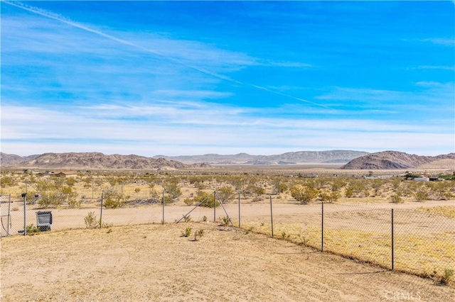 55850 Shannon Rd, Landers, CA 92285 - mountain view featuring a desert landscape and rural landscape