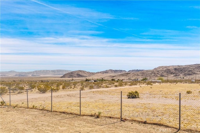 55850 Shannon Rd, Landers, CA 92285 - mountain view featuring rural landscape and a desert landscape