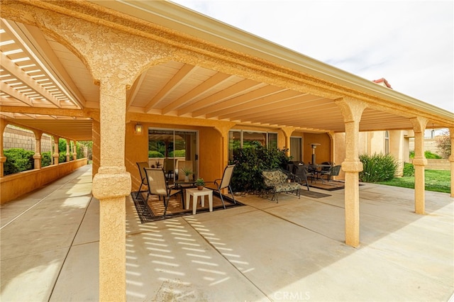 5340 Gardendale Ln, Palmdale, CA 93551 - view of patio / terrace featuring outdoor dining space