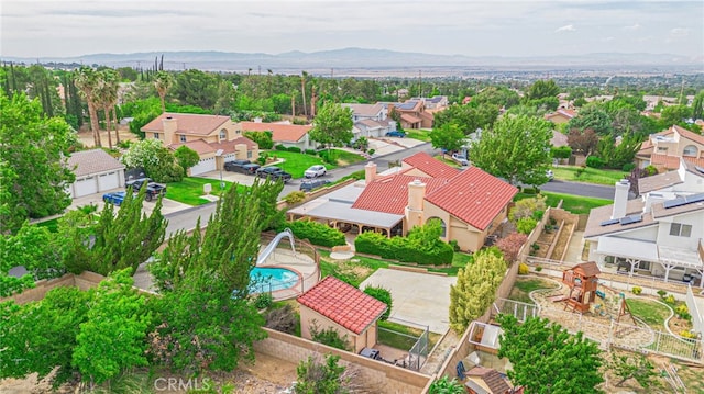 5340 Gardendale Ln, Palmdale, CA 93551 - aerial perspective of suburban area with mountains