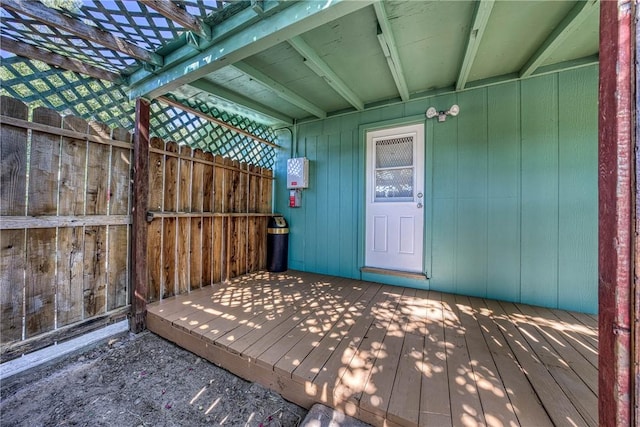 3206 4th St, Clearlake, CA 95422 - view of deck