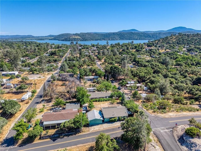 3206 4th St, Clearlake, CA 95422 - bird's eye view of a water and mountain view