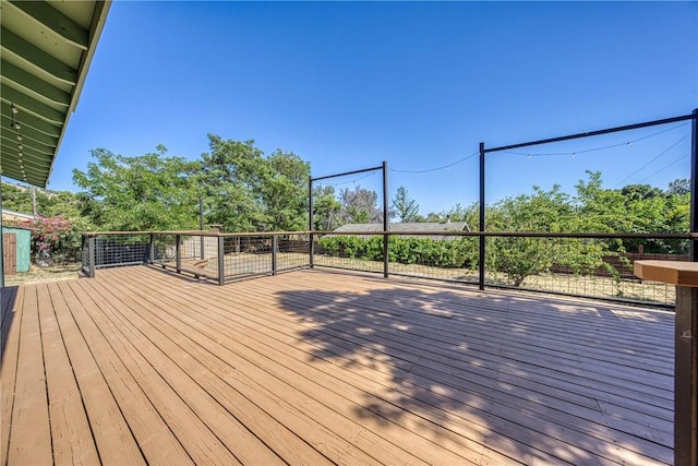 3206 4th St, Clearlake, CA 95422 - view of wooden terrace