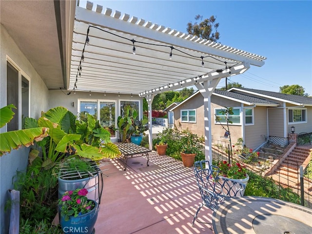 30229 Kingsridge Dr, Rancho Palos Verdes, CA 90275 - view of patio featuring a pergola