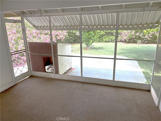 28711 Del Monte Dr, Menifee, CA 92586 - view of unfurnished sunroom